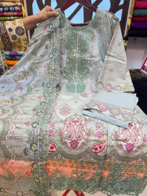 Premium Cotton Embroidered Dress Collection